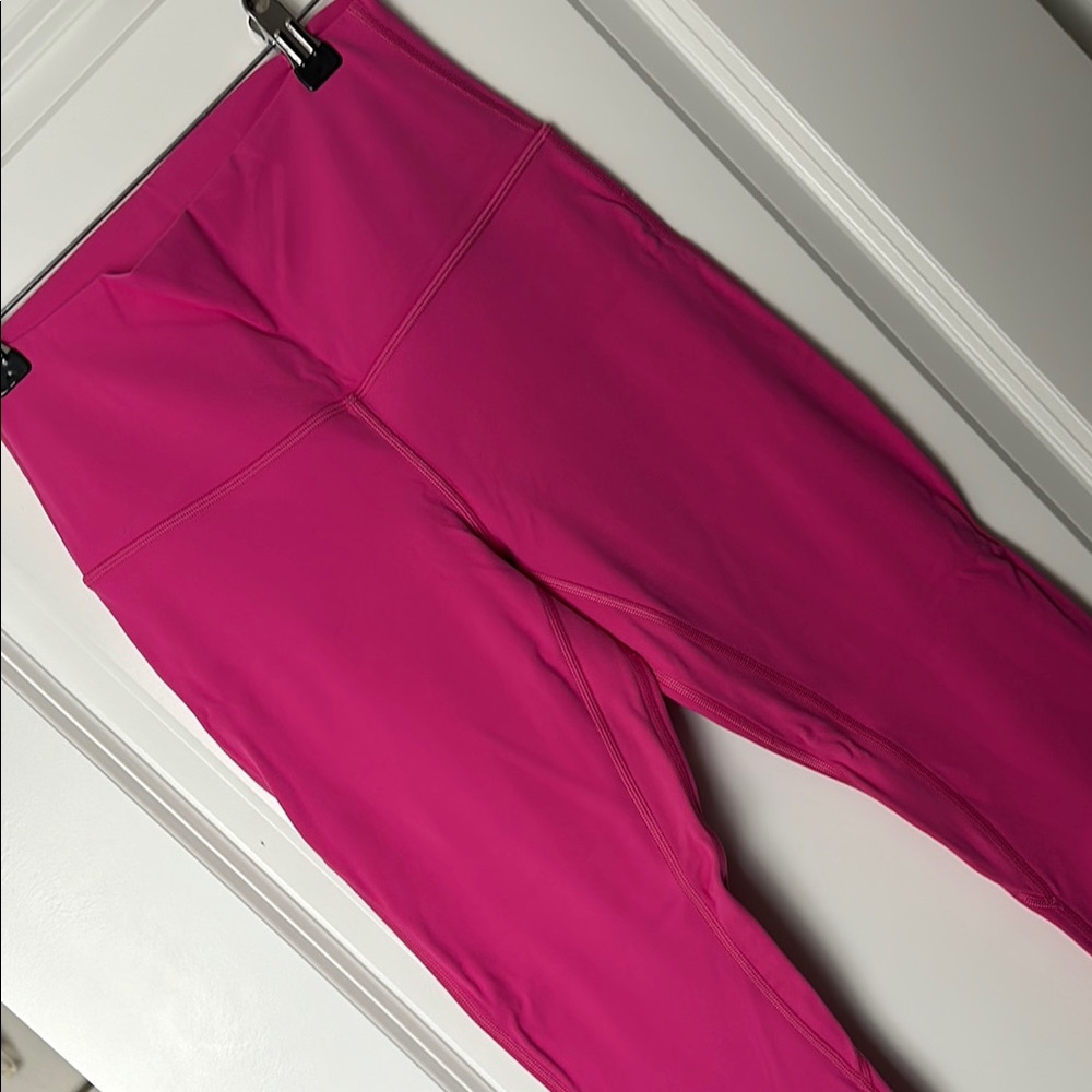 Lululemon Align Leggings, Sonic Pink, Size 6, 25” length